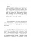 Conceptos teóricos. Ejercicio #1
