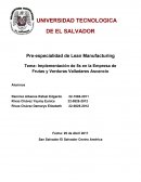 Reseña de la implementación de 5s en la Empresa de Frutas y Verduras Valladares Ascencio