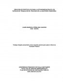 CREACIÓN DE PROTOCOLOS PARA LA ESTANDARIZACIÓN DE LOS PAPELES DE TRABAJO EN EL PROCESO DE LA AUDITORÍA FINANCIERA
