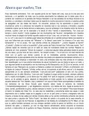 Como se da Ahora que vuelvo ton