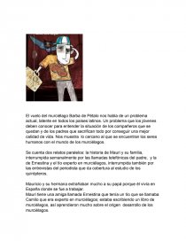 El Matriz de contenido. Página 1