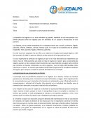 Educación y comunicación de sordos