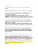 ¿Por qué según Ambrosini, la ética es el mecanismo compensatorio de la especie humana?