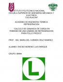 Calculo de ganancia de carga en paredes de una camara de refrigeracion para pollo fresco