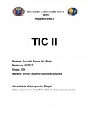 Elabora un documento en Microsoft Word 2010 con las respuestas al cuestionario.