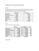 EJERCICIOS PROPUESTO- COSTOS INDIRECTOS DE FABRICACIÓN