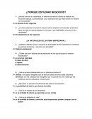 ¿Por que estudiar negocios?