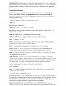 El nuevo Ejemplo de conciliación