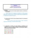Práctica #3: DISTRIBUCIÓN DE FRECUENCIA