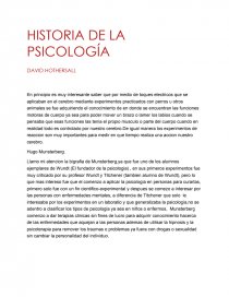 david hothersall historia de la psicologia