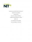 METODOLOGÍA PROYECTO: MÉTODO CIENTÍFICO