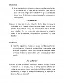 Plan de clasesde toma de desiciones