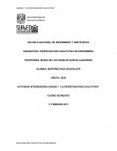 Actividad integradora “La investigacion cualitativa”