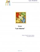 Ensayo “Los Valores”