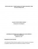 PROTECCIÓN LEGAL Y CONSTITUCIONAL DEL TRABAJO INDIVIDUAL COMO FACTOR DE PRODUCCIÓN
