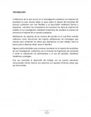 Metodos de la investigacion informe