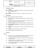 Política y Procedimiento de Control Manual de Malezas en Canteros