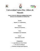 LA PUBLICIDAD EN MEDIOS LA MAREA (MANTA)