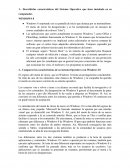 Describirlas características del Sistema Operativo que tiene instalado en su computador