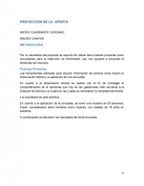 IDEA DE PROYECTO: ESTACION DE SERVICIO LA GUACIMA. Página 10