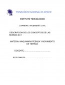 DESCRIPCION DE LOS CONCEPTOS DE LAS NORMAS SCT