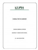 Asesor vs consultor