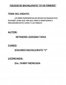 ¿Se deben incrementar los niveles de equidad en el ecuador? ¿Para qué, por qué, cómo le beneficiaría o perjudicaría esto a usted y a su familia?