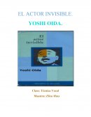 Tenemos que entender que el maestro Yoshi Oida practicaba y promovia el método del Noh el cual nacio en Japon que recibió el mero apogeo en el siglo xvll y el Kabuki