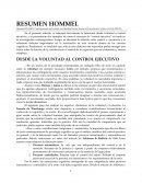 En el presente artículo, se esbozará brevemente la transición desde voluntad a control ejecutivo, y se presentarán dos ejemplos de cómo el concepto de “control ejecutivo”