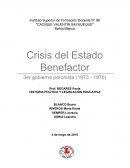 Crisis del estado benefactor y funciones de la escuela