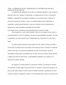 TEMA: LA IMPORTANCIA DEL APRENDIZAJE EN LOS NIÑOS PARA BAJAR EL INDICE DE DELINCUENCIA.