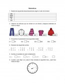 ExAMEN MATEMATICAS 4 GRADO