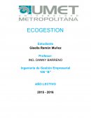 Ecologia ECOGESTION