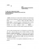 DIVORCIO INCAUSADO CON CONVENIO