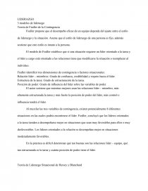 3 Modelos de liderazgo. Página 1