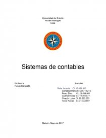 Sistemas de contables integrados. Página 1