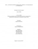 Análisis sobre la caracterización de procesos, categorización e identificación de requerimientos de información y puntos críticos