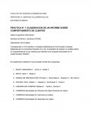 PRACTICA: ELABORACION DE UN INFORME SOBRE COMPORTAMIENTO DE CLIENTES