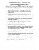 Cuales son las Pautas de evaluacion y trabajo