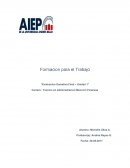 Formacion para el Trabajo Evaluacion Sumativa