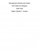 Recopilación histórica del Pueblo Villaguay