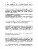 Ensaoy Como se organizo la paz en la segunda guerra mundial