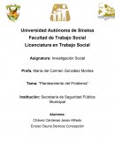 Tema: Planteamiento del Problema