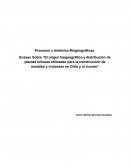 Ensayo Sobre “El origen biogeográfico y distribución de plantas leñosas utilizadas para la construcción de muebles y viviendas en Chile y el mundo”