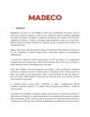 Manufacturas de cobre S.A fue fundada en 1944 como manufacturera de envases, tubos de cobre, pvc y perfiles de aluminio, y luego en 1961 expandió su cadena de productos agregando los perfiles de aluminio