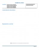 Contextualización del problema Representación como Red