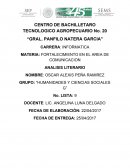 ANALISIS LITERARIO CANEK