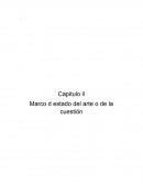 Capitulo ll Marco d estado del arte o de la cuestión