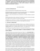 Un Contrato de arrendamineto