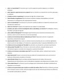 ¿Qué es el aprendizaje? El mecanismo por el cual los organismos pueden adaptarse a un ambiente cambiante